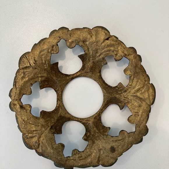 Vintage Brass  ornament - Be creative ceiling light, vase, desk, wall ornament - Picture 3 of 4